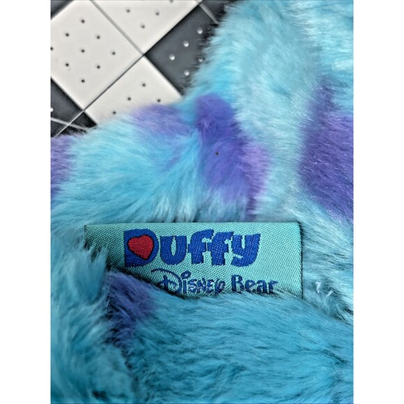 DUFFY The Disney Bear Blue Sully Costume Monsters Inc Hidden Disneyland 17" - Picture 3 of 5